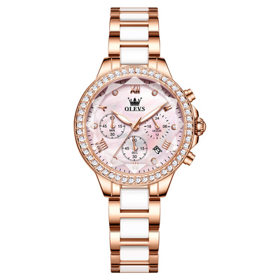 正品陶瓷手表女士轻奢小众防水