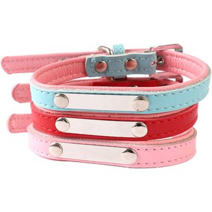 狗狗刻字项圈猫咪铃铛颈圈小型犬吊牌小狗圈猫牌狗牌定制宠物用品