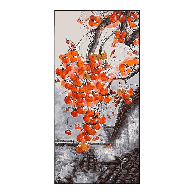 柿柿如意数字油画diy填色