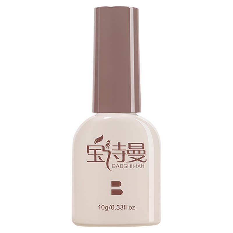 纯黑透持久显白光疗甲油胶