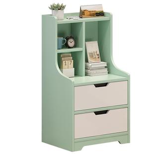 床头柜现代简约小型简易家用多层置物架卧室夹缝收纳柜床边小柜子