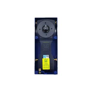 上海皇冠地弹簧S-2400有框无框玻璃门定位不定位重型地弹簧180KG