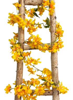 婚庆假花樱花藤条管道缠绕串花条