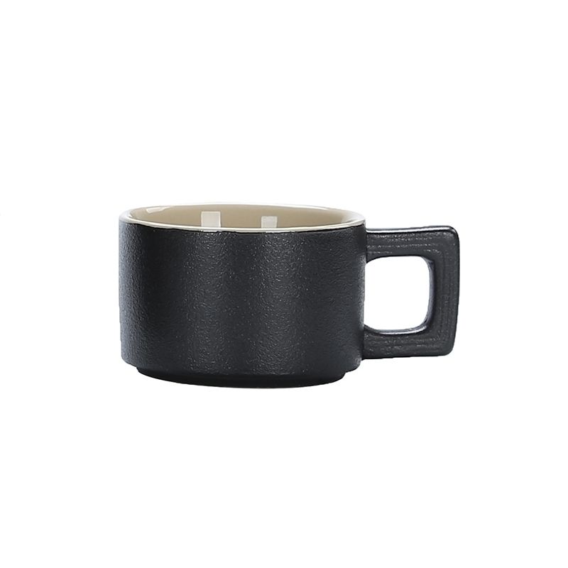黑陶茶具茶杯品茗杯陶瓷功夫茶具泡茶杯子加厚防烫日式主人杯家用