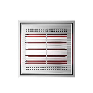 法狮龙集成吊顶适用318*318x636黄金管浴霸单功能光波卫浴