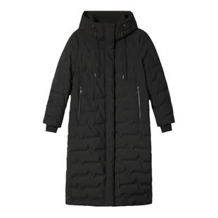 PSALTER诗篇鹅绒服户外机能发热涂层长款连帽羽绒服冬款