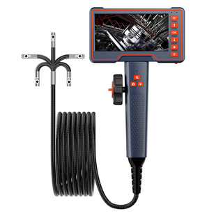 乔匠360度转向内窥镜高清摄像头工业双镜头2mm镜头可视探测仪器