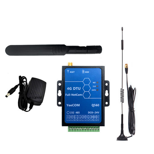 yeecom工业4g模块dtu透传232串口485轮询mqtts指令https加密tls