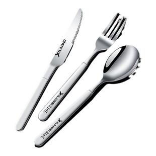 316不锈钢刀叉勺三件盘子西餐刀叉套装牛排刀叉餐具西餐套装全套