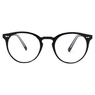 新款复古TR90深灰色眼镜框小红书网红同款韩版圆形大框素颜眼镜女