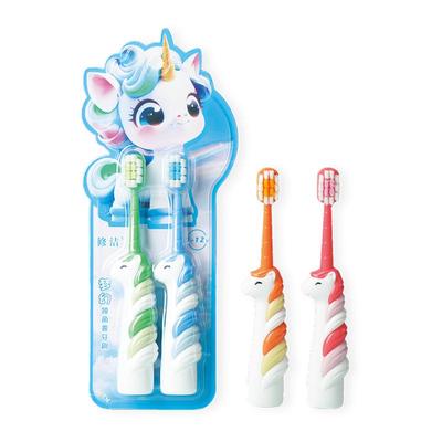 宜齿美软毛儿童牙刷含氟护齿抑菌