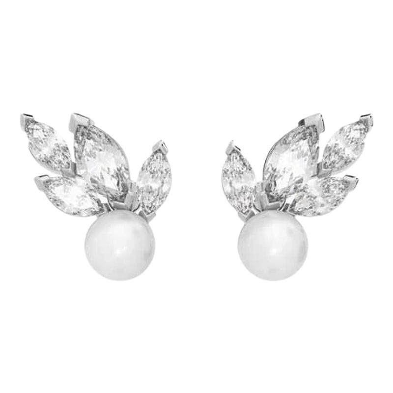 Swarovski/施华洛世奇Louison Pearl 叶子 高级感精致 耳钉送礼物