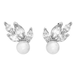 Swarovski/施华洛世奇Louison Pearl 叶子 高级感精致 耳钉送礼物