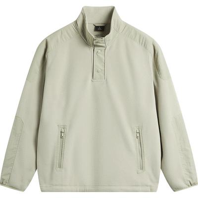 李宁户外CF溯男套头摇粒绒卫衣