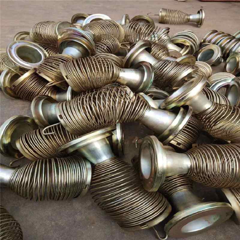 弹簧骨架镀锌文氏管口底不锈钢除尘器骨架袋笼自弹滤袋支架拉伸型