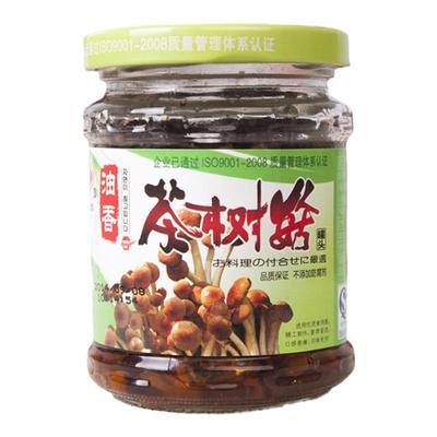 特色下饭菜油淋130g瓶装茶树菇