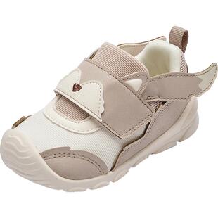 巴拉巴拉宝宝学步鞋轻便防滑婴儿鞋秋季男童魔术贴鞋子萌趣小动物