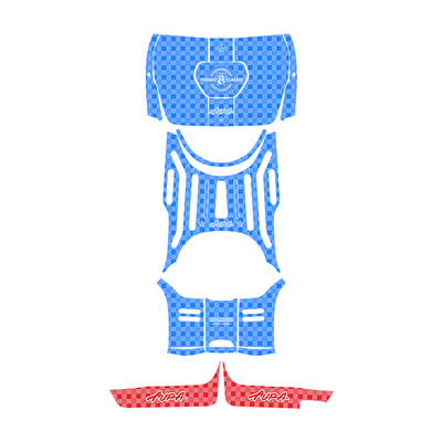 适用25款春风150aura彩绘装甲贴