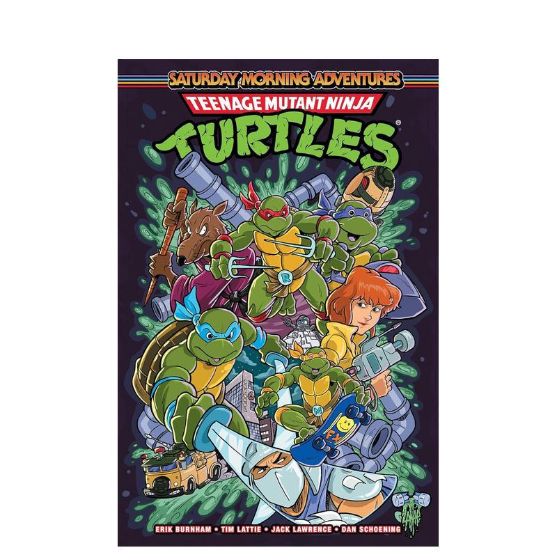 【预售】忍者神鬼周六历险记卷2英文漫画图书进口原版书平装14岁以上Teenage Mutant Ninja Turtles: Saturday Morning Adventur