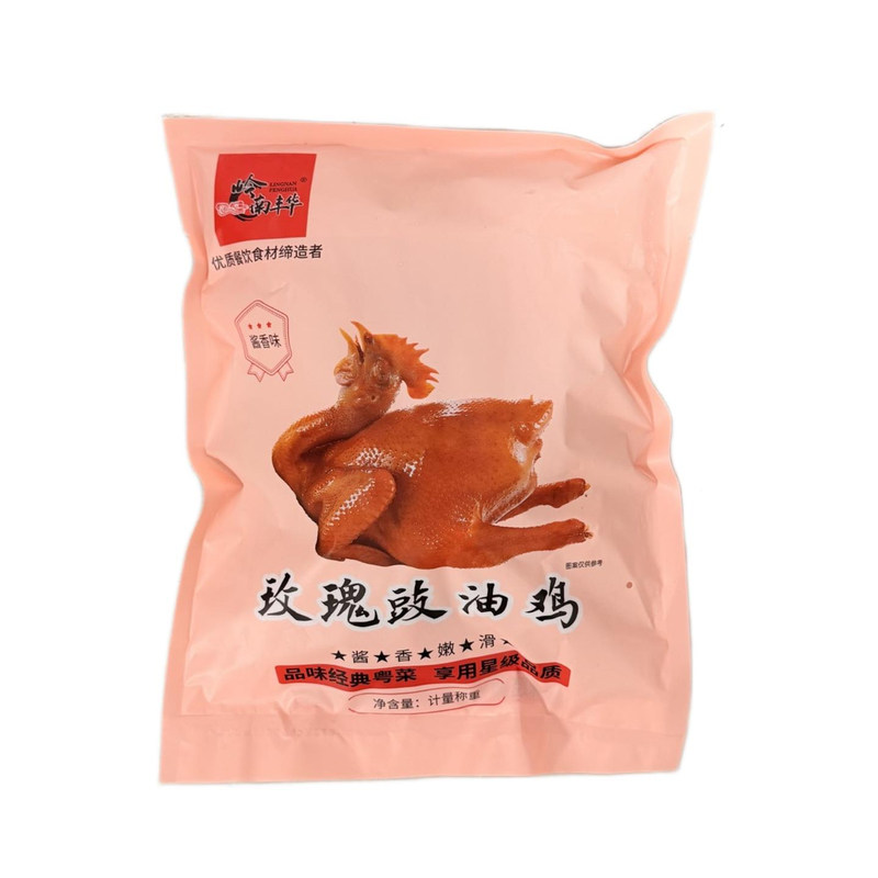 岭南丰华广式玫瑰豉油鸡整箱