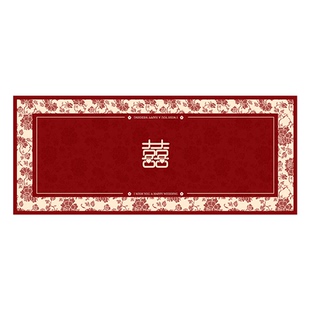 飘窗垫四季通用窗台喜庆红色结婚婚房轻奢高级感定制主卧阳台垫子