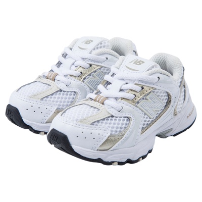 New Balance nb童鞋男女0-4岁小童白色拼接缓震网面运动鞋IZ530RD