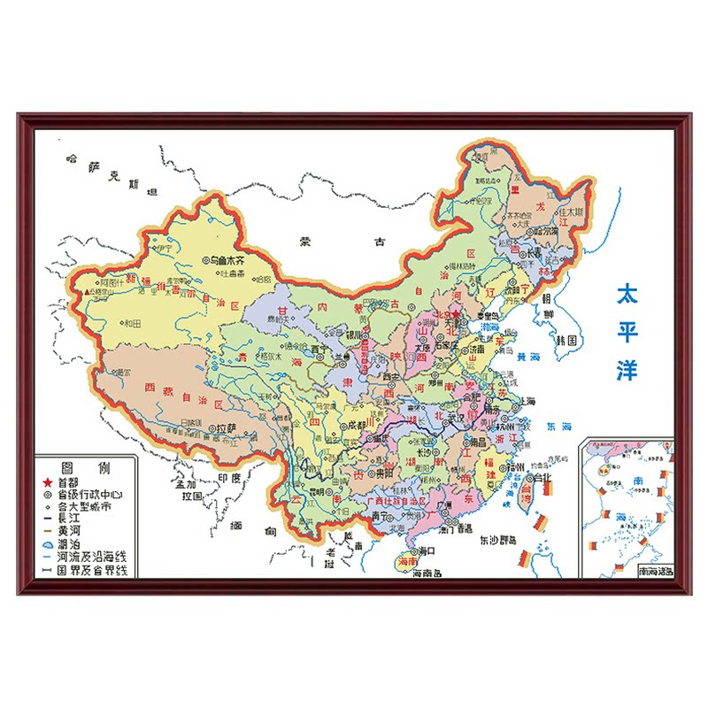 十字绣中国地图自己绣