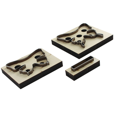 凤尾蝶下料蝴蝶结成品约10cm刀模