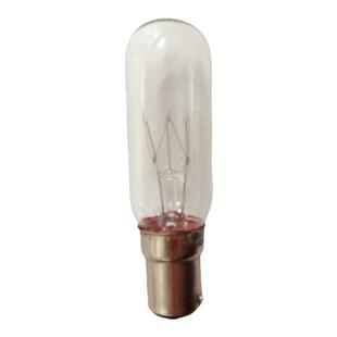 特种管状仪器设备指示灯B15卡口110V120V20W单触点双触点柱形灯泡