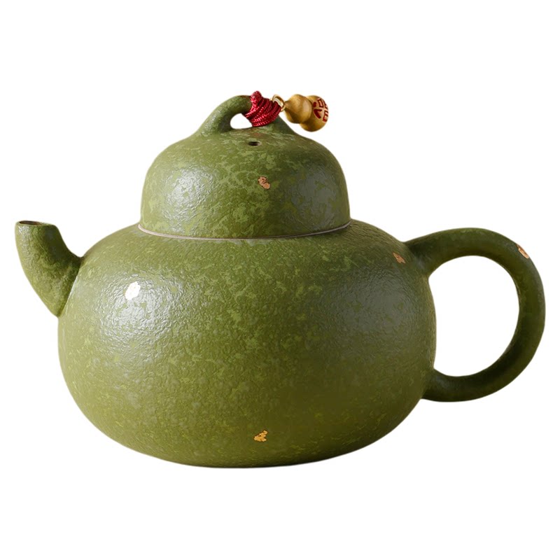 宏逐小青柑手绘茶壶一人独饮茶具