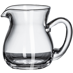 加厚玻璃刻度二两白酒分酒器酒店商用100ml分酒壶醒酒器定制套装