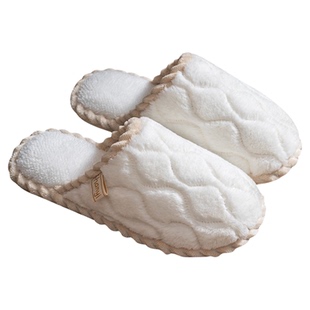 买一送一棉拖鞋女居家居秋冬季情侣室内家用防滑暖绒毛毛拖男冬天