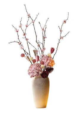 真树枝干花干树枝手工制作