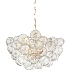 美式RH漩涡玻璃泡泡球吊灯衣帽间主卧室灯法式Murano穆拉诺灯具