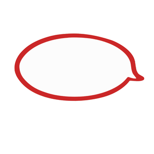 异形 会话 气泡对话框卡纸 对话框红边卡纸行动学习引导催化工具