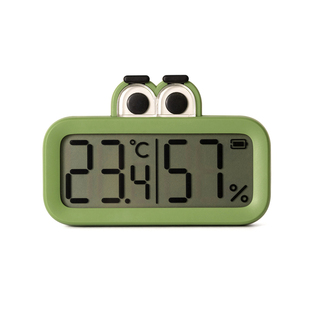 可爱温湿度计室内家用婴儿房湿度计冰箱磁吸精准数显电子温度计