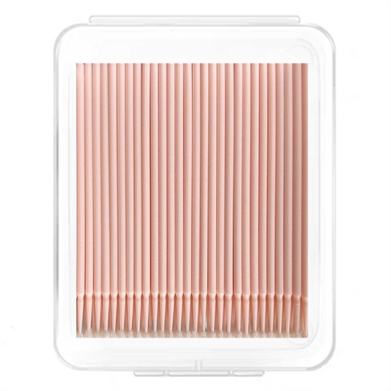 纳米棉签小头化妆棉签改超细擦卸妆棉棒美睫卸睫毛清洁棒尖头眼线