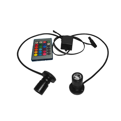 七彩LED呼吸灯 电脑机箱小射灯12V主机光污染DIYRGB呼吸渐变色