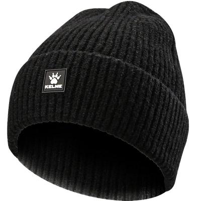 kelme卡尔美针织帽子户外骑行跑步运动保暖冬季防风抗寒抓绒帽子