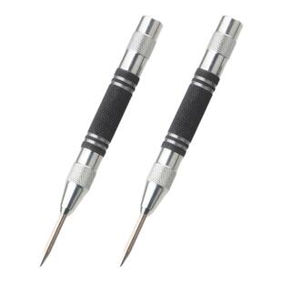 自动弹簧定位打点冲子新款撞针式逃生破窗器伸缩样冲130mm中心冲