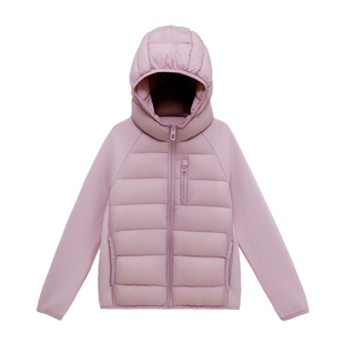 图图小象女童轻薄羽绒服2025冬装新款三防90白鸭绒儿童校服神器