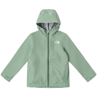 北面儿童冲锋衣男女防水外套Dryzzle户外可打包TheNorthFace|8C8V