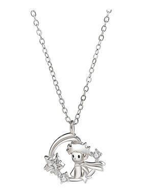 925银小王子星空锁骨链女款