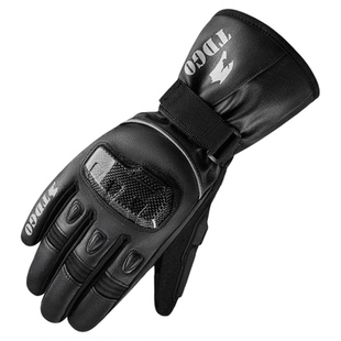 摩托车骑行手套冬季保暖机车防风防寒防水电动车四季通用男女款