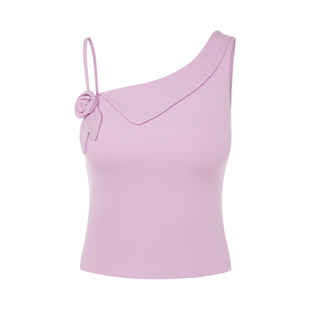 凡圣瑜伽2026新款裸感运动一体杯不对称运动内衣瑜伽背心FC16208