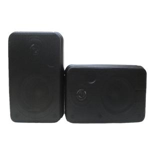 壁挂监听音箱 4寸重低音 背景喇叭 影院环绕音响 定阻无源音箱