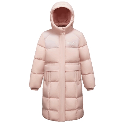 FILA斐乐中大童长款羽绒服