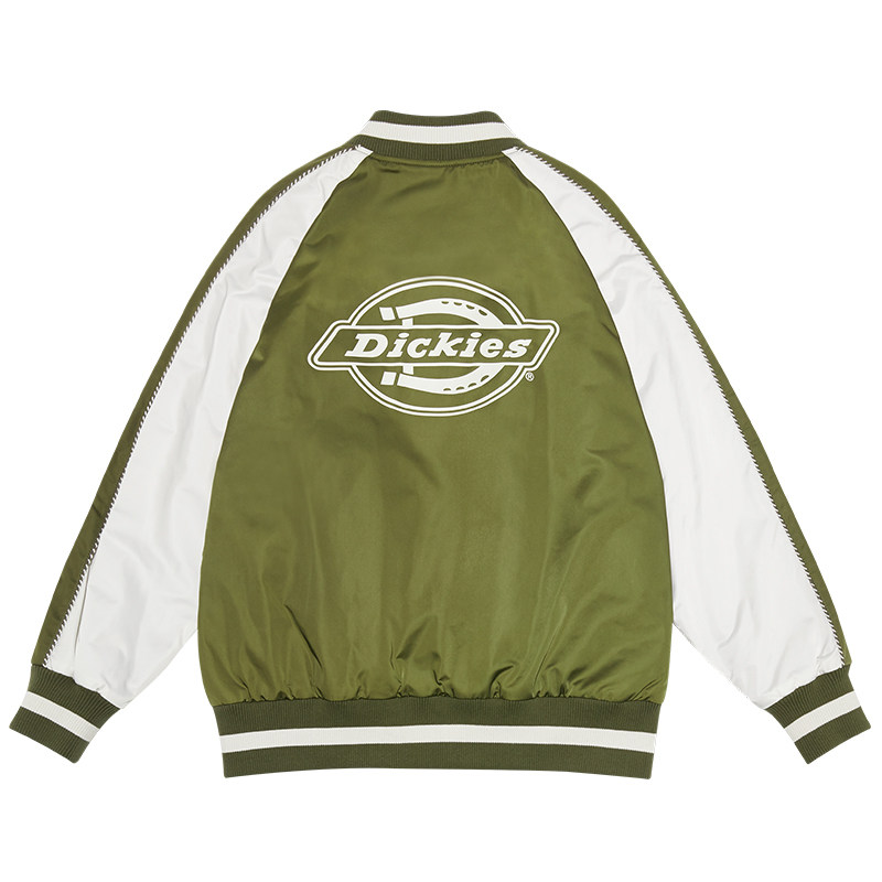 Dickies棒球夹克秋冬款情侣棉服