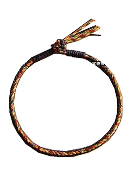 金刚结五色线五色线藏蓝色金刚结