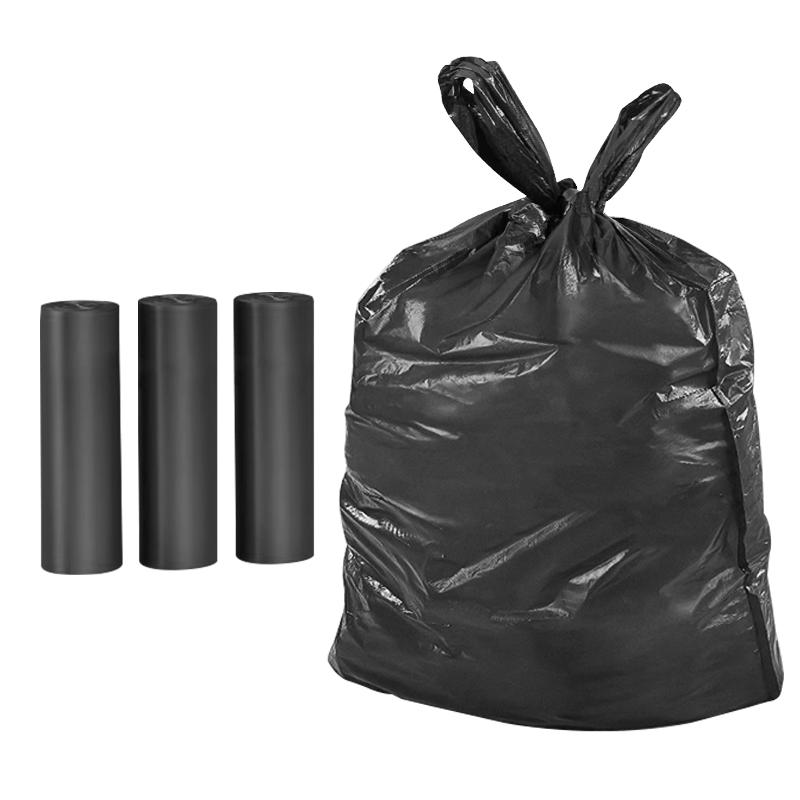 60*80厨房专用特大号垃圾袋家用手提式加厚清洁袋背心黑色塑料袋
